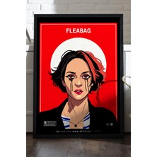 Duvarda Fleabag Siyah Ahşap Çerçeveli Poster, Film Duvar Tablosu