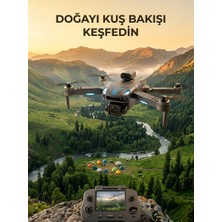 Uzaktan Kumandalı Çift Kameralı Hobi ve Fotoğraf Drone'u - Lisinya