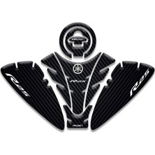 Tutgun Motor Yamaha R25 2019 2024 4 Parça Full Tank Pad Karbon