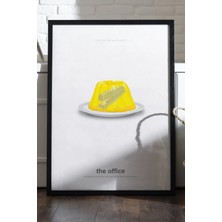 Duvarda The Office Siyah Ahşap Çerçeveli Poster, Film Duvar Tablosu