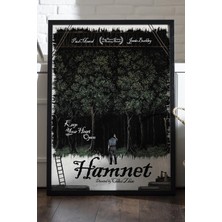 Duvarda Hamnet Siyah Ahşap Çerçeveli Poster, Hamlet Film Duvar Tablosu