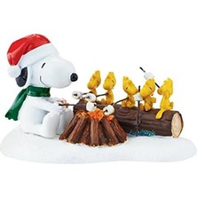 Yağmur Store Department 56 Peanuts Village Kamp Ateşi Buddies Aksesuar Figür