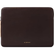 NY Home Rahat Suya Dayanıklı Pu Deri Kılıf iPad Air 11 Inç M3 2025, iPad Pro 11" M4 2024 ve Akıllı/magic Klavye ile Uyumlu Kalemlik, Çikolata