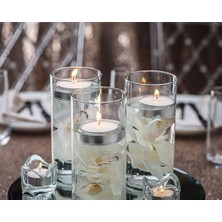 Yağmur Store Bolsius Tealight Mum 50 Adet, 4 Saat Uzun Yanma Süreli, Dumansız & Parfümsüz, Beyaz Dekoratif Mum, Doğal Bitki Mumu, Palmiye Yağı Içermez