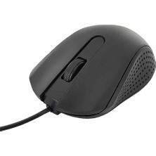 Yağmur Store Kablolu Mouse Siyah 2 Tuşlu Ekonomik Mouse Bilgisayar Faresi Ofis ve Ev Kullanımına Uygun USB Uçlu Notebook Pc ve Bilgisayar Için Uygun 2.5 x 12.5 x 16.5 cm Mouse1 (3 Adet)