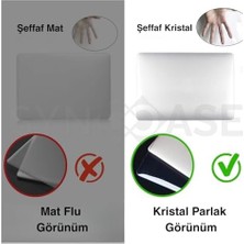 Yağmur Store Matebook 14 Kılıf Uyumlu Kristal Parlak Sert Hard Case Ince Hafif Çizilme Koruma Yeni Flmh 2024-2025 14 Inç Şeffaf