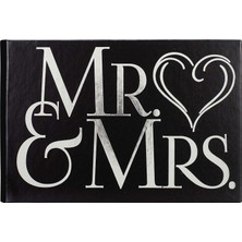 Yağmur Store Malden International Designs Wedding Celebrations Mr & Mrs Brag Book Photo Album, 40-4x6, White