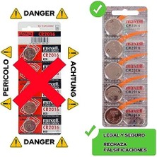 Yağmur Store Maxell CR-2016 Lityum Pil 5li 4902580131272