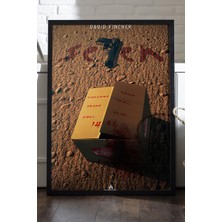 Duvarda Seven Siyah Ahşap Çerçeveli Poster, Dekoratif Film Duvar Tablosu
