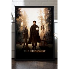 Duvarda The Illusionist Siyah Ahşap Çerçeveli Poster, Dekoratif Film Duvar Tablosu