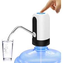 Yağmur Store 2,5 Litre Su Sebili, Dağıtıcı De Agua Para Botellon, Evrensel Su Şişesi Pompası, Şalterli ve Usb, Kamp, Mutfak, Atölye, Garaj Için (Beyaz)