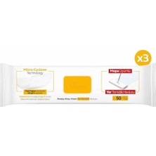 NY Home Easy Clean Arap Sabunu Katkılı Mopa Uyumlu Yer Temizlik Havlusu&mendili 3X50 (150 Yaprak)