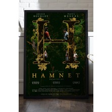 Duvarda Hamnet Siyah Ahşap Çerçeveli Poster, Hamlet Film Duvar Tablosu