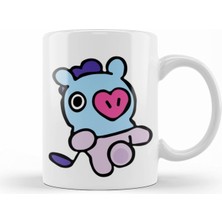 Yağmur Store Bts BT21 Mang Kupa Bardak Porselen
