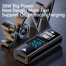 Yağmur Store USB 3.2 To Type C Şarj Kablosu Dönüştürücü 10GBPS 36W Otgacd