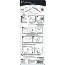 Yağmur Store Fluidmaster 640 Uyumlu Tank Lever-White, 641, 0 Volts