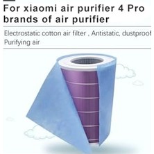 NY Home Hava Temizleyici Toz Tutucu Filtre Xiaomi Mi Air Purifier 4 Pro 10 Adet Mavi, 2020121