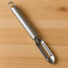 Yağmur Store Paslanmaz Çelik Sebze ve Meyve Soyucu, Çift Yönlü Süper Keskin Bıçaklı, Ergonomik ve Kaymaz Saplı Profesyonel Soyacak, Havuç, Salatalık, Patates ve Elma Için, Bulaşık Makinesinde Yıkanabilir