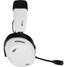 Yağmur Store Hawk Gaming HS420 7.1 Surround Tri-Mode Kablosuz/bluetooth Oyuncu Kulaklığı (Beyaz)