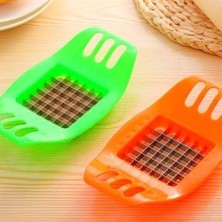 Yağmur Store Kare Dizayn Pratik Kolay Patates Dilimeme Aleti Aparatı Bıçağı