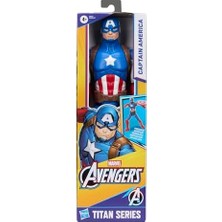 Yağmur Store Avengers Titan Serisi America 29,2 cm Aksiyon Figürü | Süper Kahraman Figürü ve Oyuncağı | 4 Yaş ve Üzeri Çocuklar Için