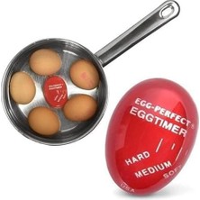Yağmur Store Dublör Yumurta,yumnurta Zamanlayıcı,eggtimer Yumurta Pişirme Zamanlayıcısı, Renk Değiştiren, Yumuşak, Orta ve Sert Pişirme Göstergeli