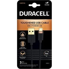 NY Home 1m Usb-A To Micro USB Örgülü Şarj Kablosu - Siyah