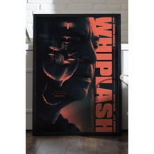 Duvarda Whiplash Siyah Ahşap Çerçeveli Poster, Dekoratif Film Duvar Tablosu