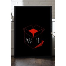 Duvarda Seven Siyah Ahşap Çerçeveli Poster, Film Duvar Tablosu