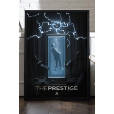 Duvarda The Prestige Siyah Ahşap Çerçeveli Poster, Film Duvar Tablosu