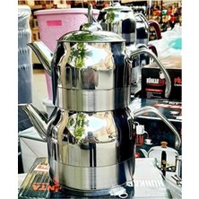 Empressco Aile Boy Metal Kulp Çaydanlık, 4 Litre, Dayanıklı ve Şık Tasarım
