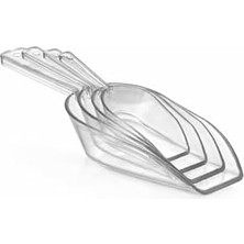 NY Home 4’lü Ölçü Kaşığı Seti 60-80-120-240 ml – Şeffaf Çok Amaçlı Ölçü Küreği | Bpa Free Mama, Bakliyat ve Kahve Için
