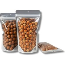 Yağmur Store Şeffaf Metalize Doypack Gıda Saklama Torbası, Zip Kilitli, (100, 13X22,5)
