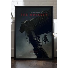 Duvarda The Odyssey Siyah Ahşap Çerçeveli Poster, Film Duvar Tablosu