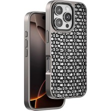 Mudanis Venco Apple Iphone 16 Pro Max Brand Kapak - Gümüş