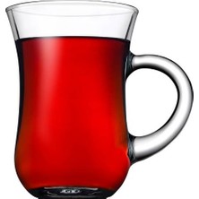 Paşabahçe Klasik Kulplu Çay Bardağı Takımı 140 ml 6'lı