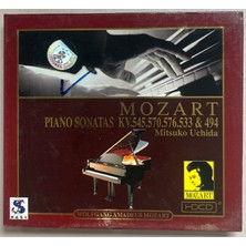 EMI Records Mozart Piano Sonatas KV.545.570.576.533 & 494 Mitsuko Uchida CD