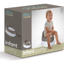 Dolu Nuve Infant Potty Lazımlık – Çıkarılabilir Iç Hazneli, Ergonomik Bebek Lazımlığı