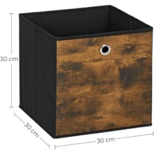 Astera Katlanır Kumaş Saklama Kutusu (6'lı Set) 30 cm