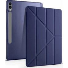 Mudanis Samsung Galaxy X510 Tab S9 Fe 11 Kılıf Kalemlikli Mars Tablet Kılıfı - Lacivert