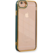 Mudanis Apple Iphone 6 Kılıf Liva Lens Silikon - Yeşil