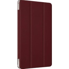 Mudanis Samsung Galaxy Tab A9 Kılıf Tablet Smart Kılıf - Mürdüm
