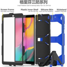 Grandor Samsung Galaxy T510 Tab A 10.1 Kılıf Griffin Tablet Kapak - Mavi