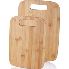 Empressco Bambu 2'li Kesme ve Sunum Tahtası 33X24 cm ve 28X20 cm