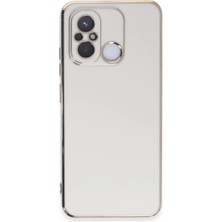 Grandor Xiaomi Redmi 12C Kılıf Volet Silikon - Beyaz