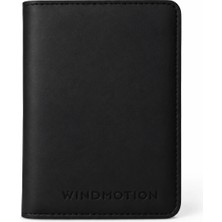 WindMotion Pasaport Kılıfı Siyah