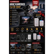 Heyf Carboon T717 Full Hd 1080P Wifi Araç Kamerası