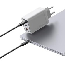 Zg Store CH-0120 Gan Serie 100W 2C1A Mini Gan Şarj Cihazı (Eu Plug – Beyaz)