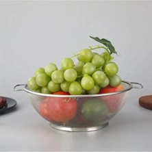 Empressco Paslanmaz Çelik Kulplu Çok Amaçlı Tel Süzgeç 20 cm