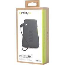 Zg Store By Harman - Instantgo Powerbank 10000 Mah, Lightning, Siyah